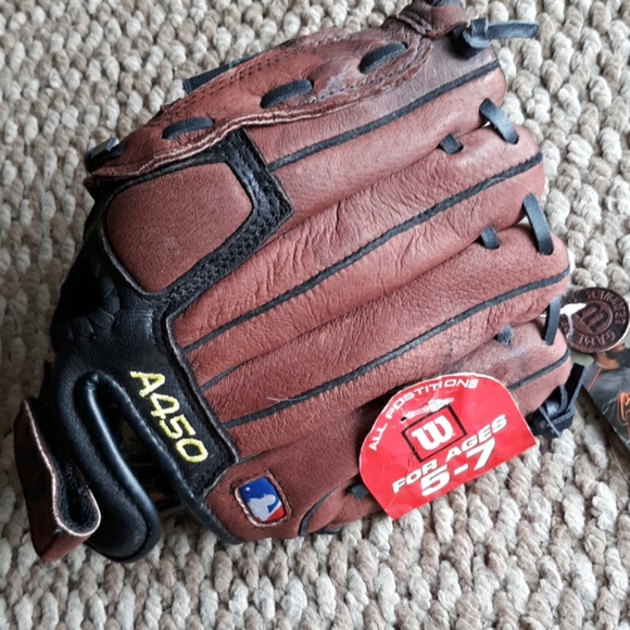 wilson a450 baseball glove